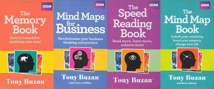 Mind Map คืออะไร? 2 tony buzan books